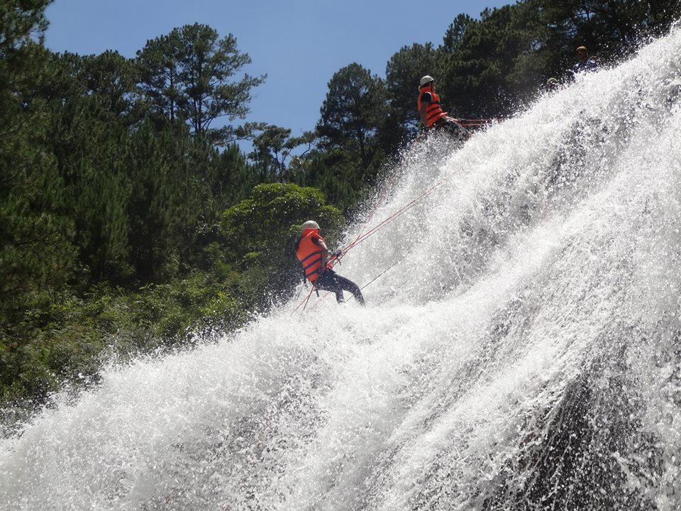 Abseiling